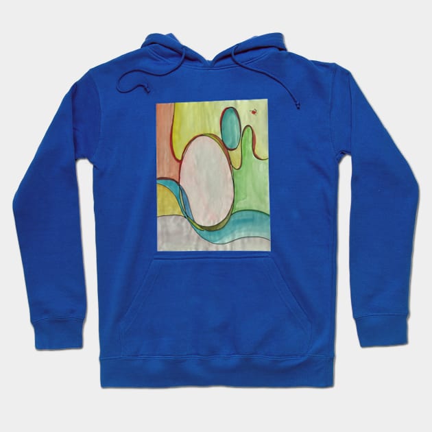 Watercolor picture Hoodie by Love Gives Art